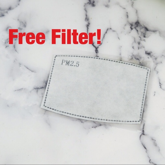 Charming face mask, 3 layers with filter pocket - Picture 8 of 8